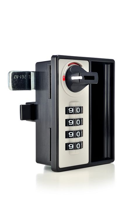 Mechanical Keyless Lock (Black Handle)(001)